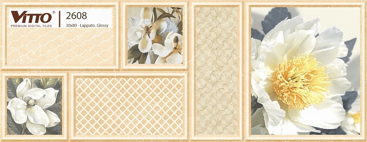 Gạch ốp tường viên điểm Vitto 30x80cm 2608
