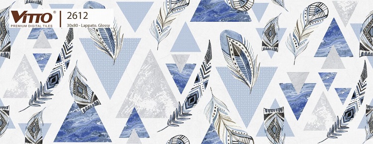 Gạch ốp tường viên điểm Vitto 30x80cm 2612