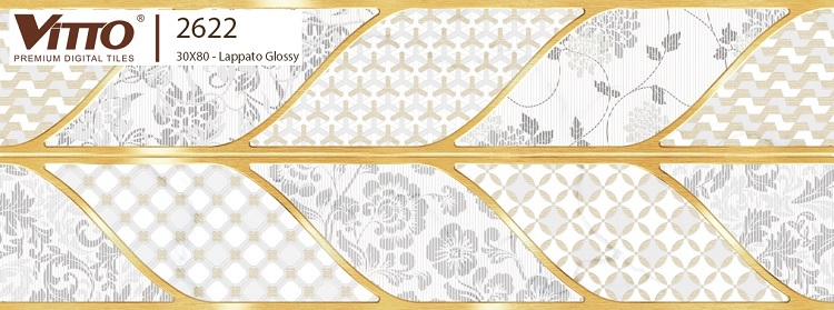 Gạch ốp tường viên điểm Vitto 30*80cm 2622