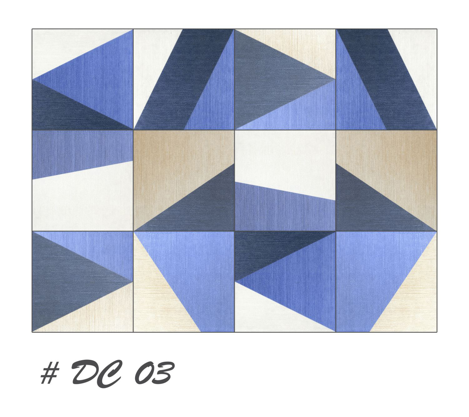 Gạch Bông Men Vuông 20x20cm DC03