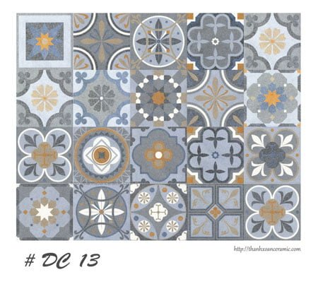Gạch Bông Men Vuông 20x20cm DC213