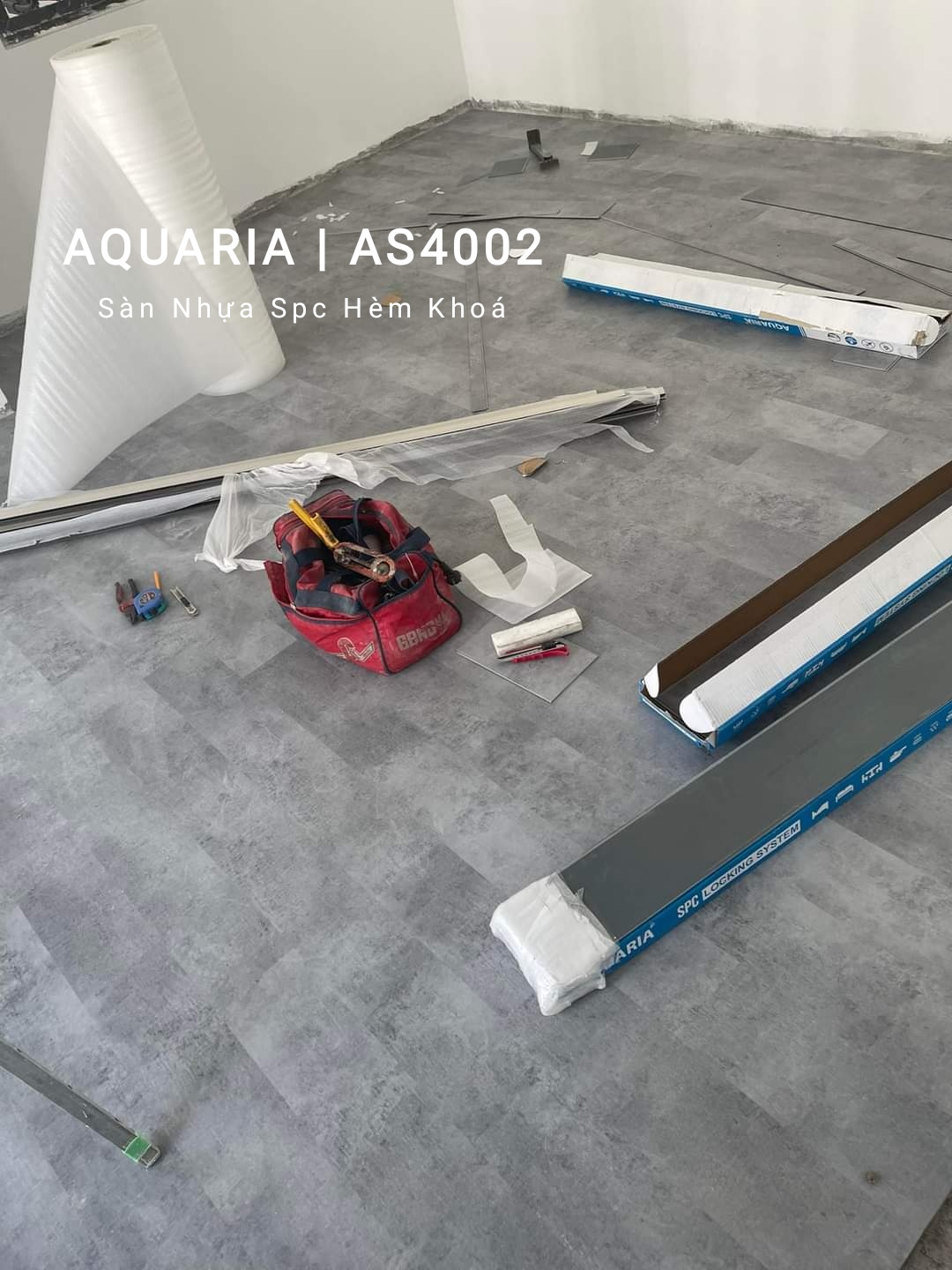 Sàn nhựa vân gỗ Spc Aquaria 4.2mm AS4002